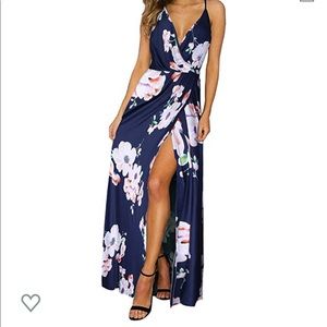 Navy summer dress